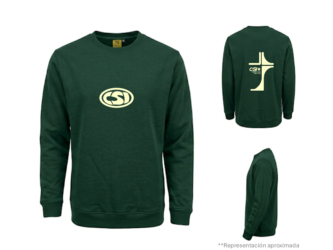 SUDADERA SIN CAPUCHA