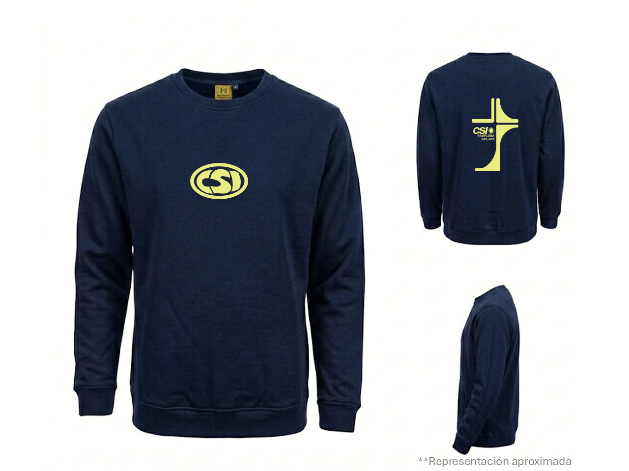 SUDADERA SIN CAPUCHA