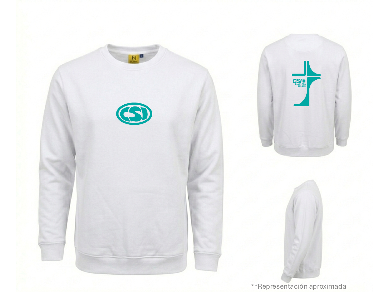 SUDADERA SIN CAPUCHA